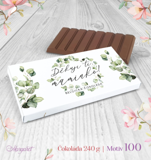 Belgická čokoláda 240 g | Motiv 100